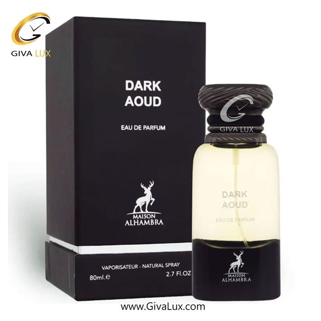  ادو پرفیوم  یونیسکس الحمبرا اورجینال مدل Dark Aoud | دارک عود رایحه مشابه تام فورد عود وود حجم  80 میل